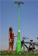 Solarna ładowarka dla rowerów elektrycznych TYP Z 3