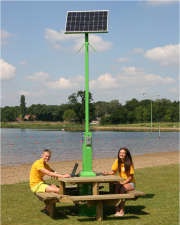 Solarna ładowarka dla rowerów elektrycznych TYP Z 4